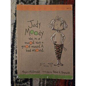 Judy Moody Was In A Mood Paperback Book No. 1 by Megan McDonald